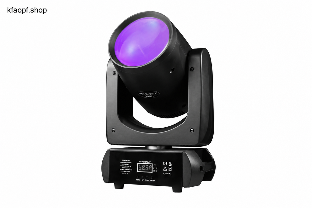200-W-Mini-LED-Moving-Head-Bühnenlicht mit RGBW-Strahlen für Disco und Partys